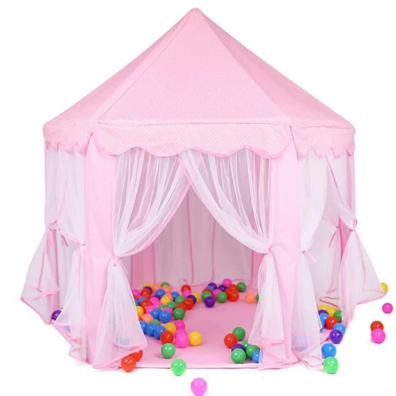 Princess Castle Kids Play Tent House
