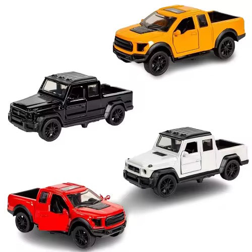 Mini Rivo Dala Metal Pullback Car – Die-Cast Model with Opening Doors (Single Piece, Multiple Colors)