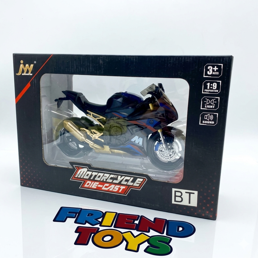 1:9 BMW 1000RR Heavy Bike Diecast Model – Premium Collectible Motorcycle Replica