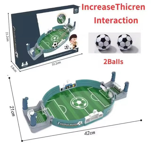 2 players Football Game for kids – Mini Tabletop Soccer Fun