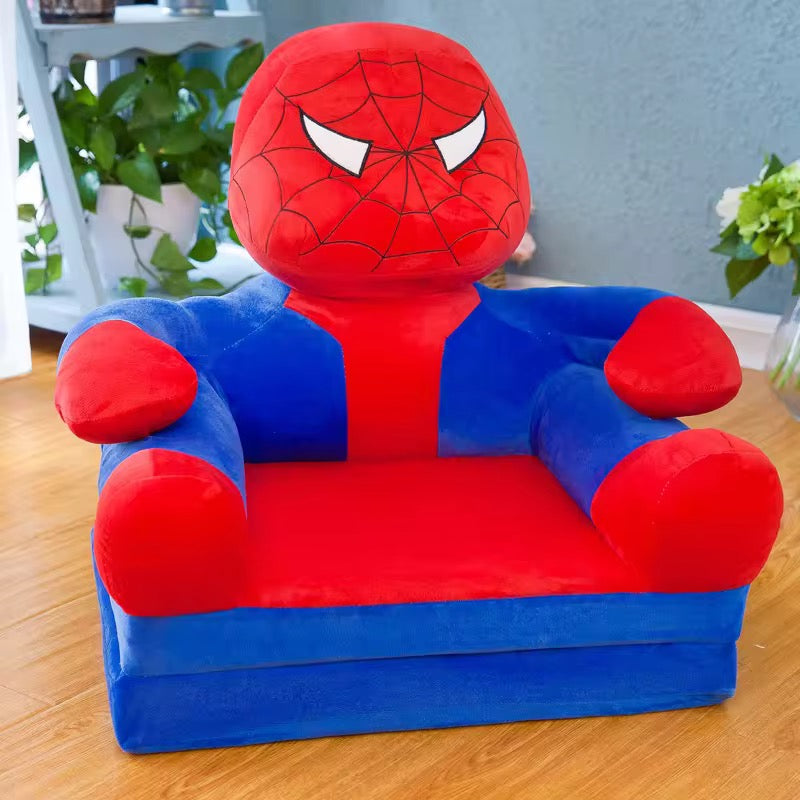 Kids Sofa Bed – Fun Character Design Convertible Foldable Couch