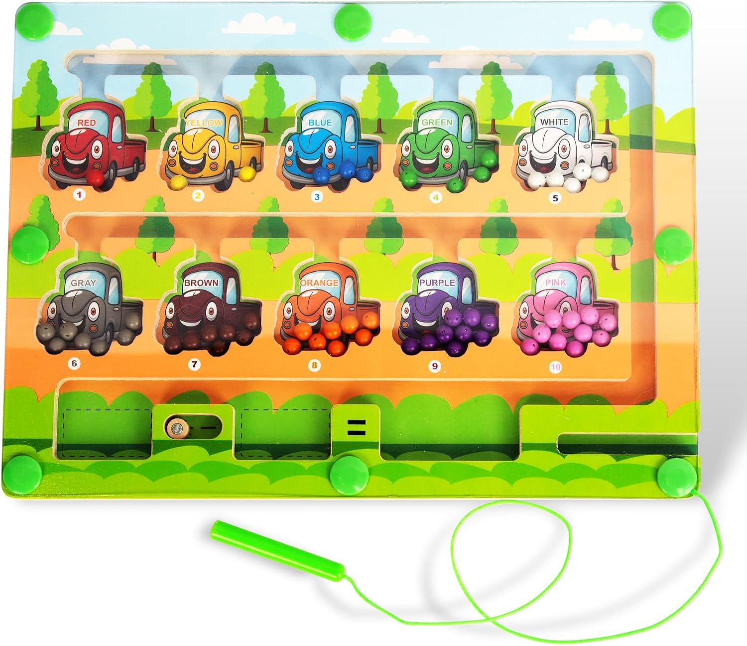 Magnetic Busy Board For kids – Fun & Educational Activity Toy