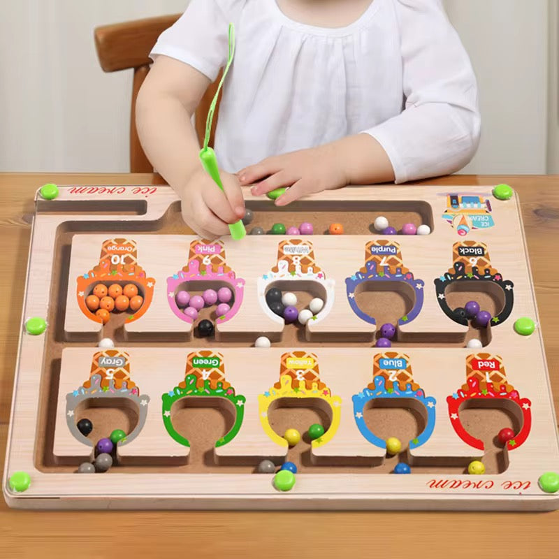 Magnetic Busy Board For kids – Fun & Educational Activity Toy