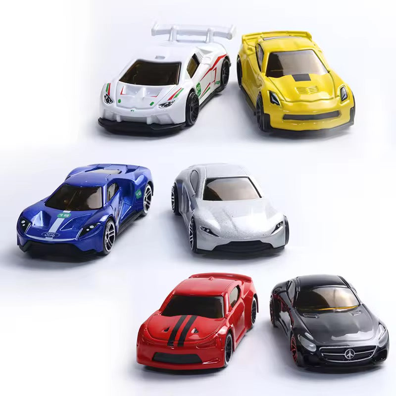 Pack of 6 Mini Metal cars - Die cast car Model