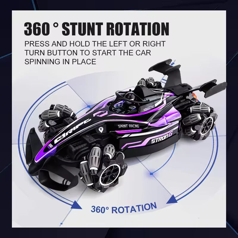 2.4GHz F1 Racing Car RC – Fast Remote Control Car with LED Lights & Easy Controls