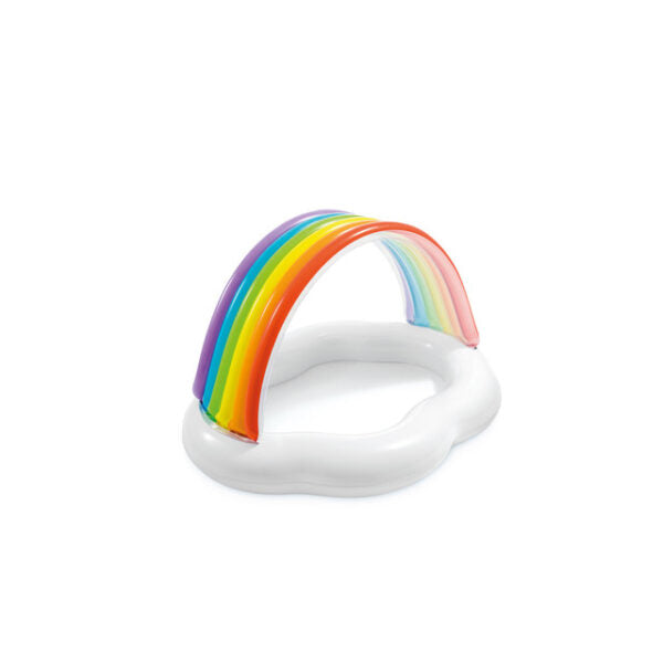 INTEX Rainbow Pool (56" x 47" x 35") – Cute Canopy Baby Splash Pool