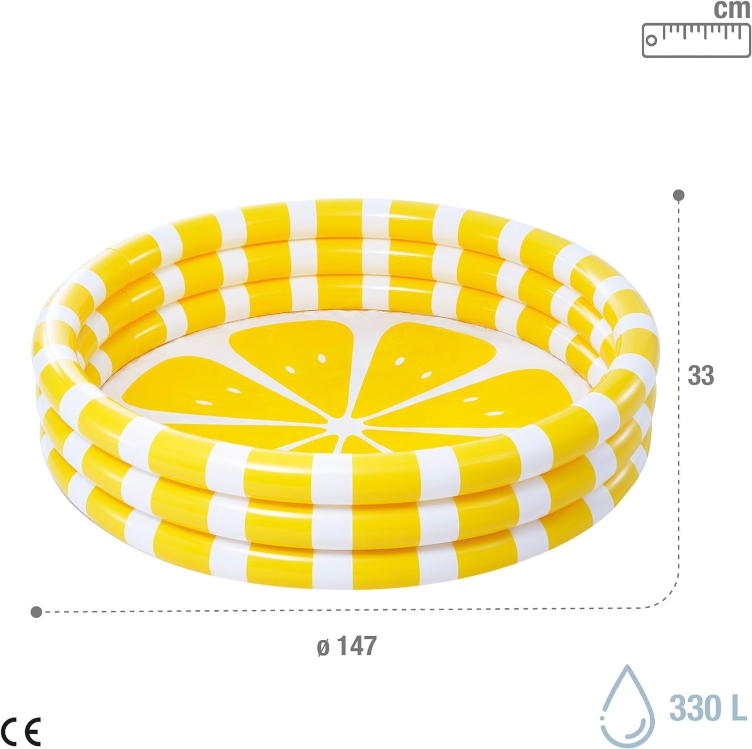 Intex Lemon Fruit Kids Swimming Pool 58"X13"