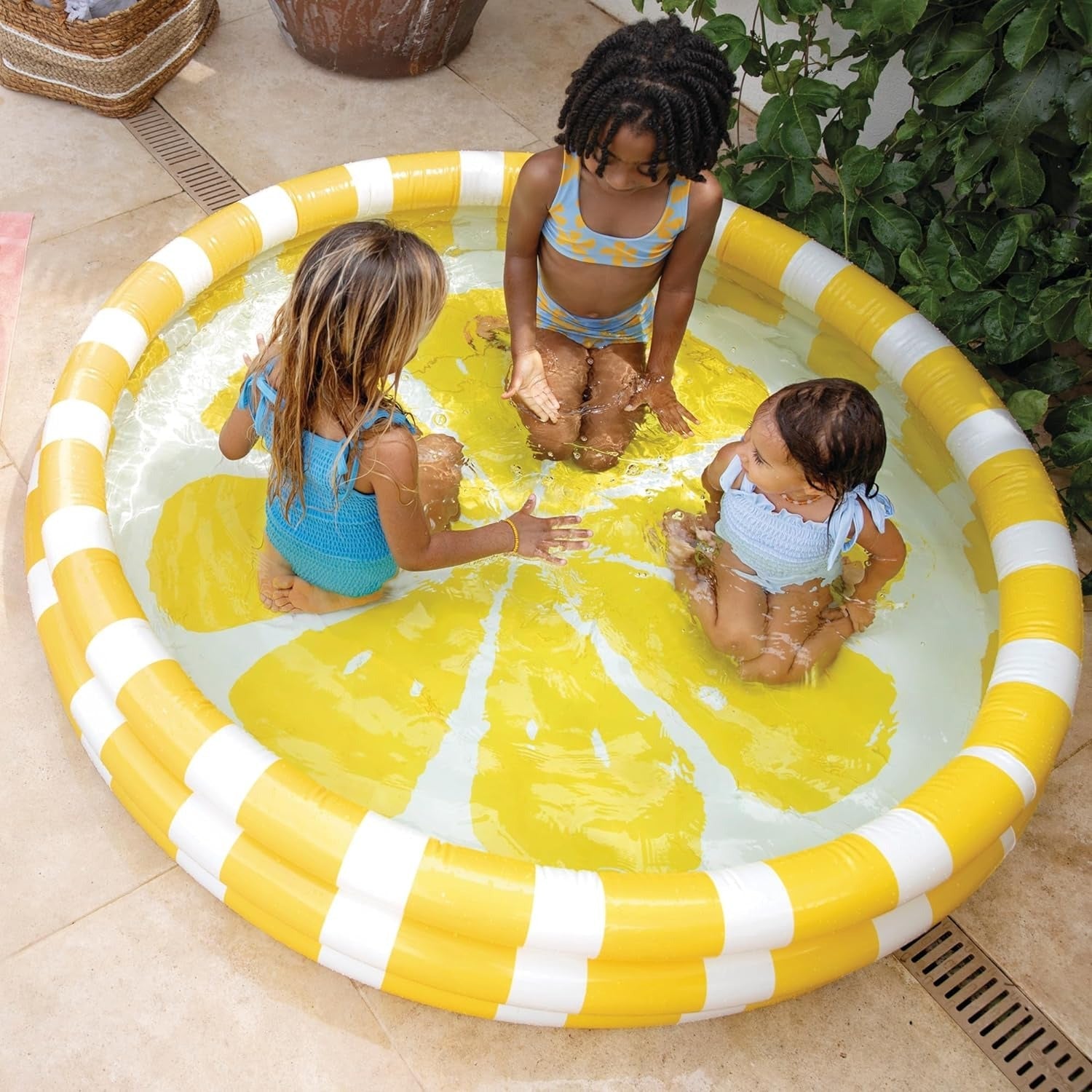 Intex Lemon Fruit Kids Swimming Pool 58"X13"