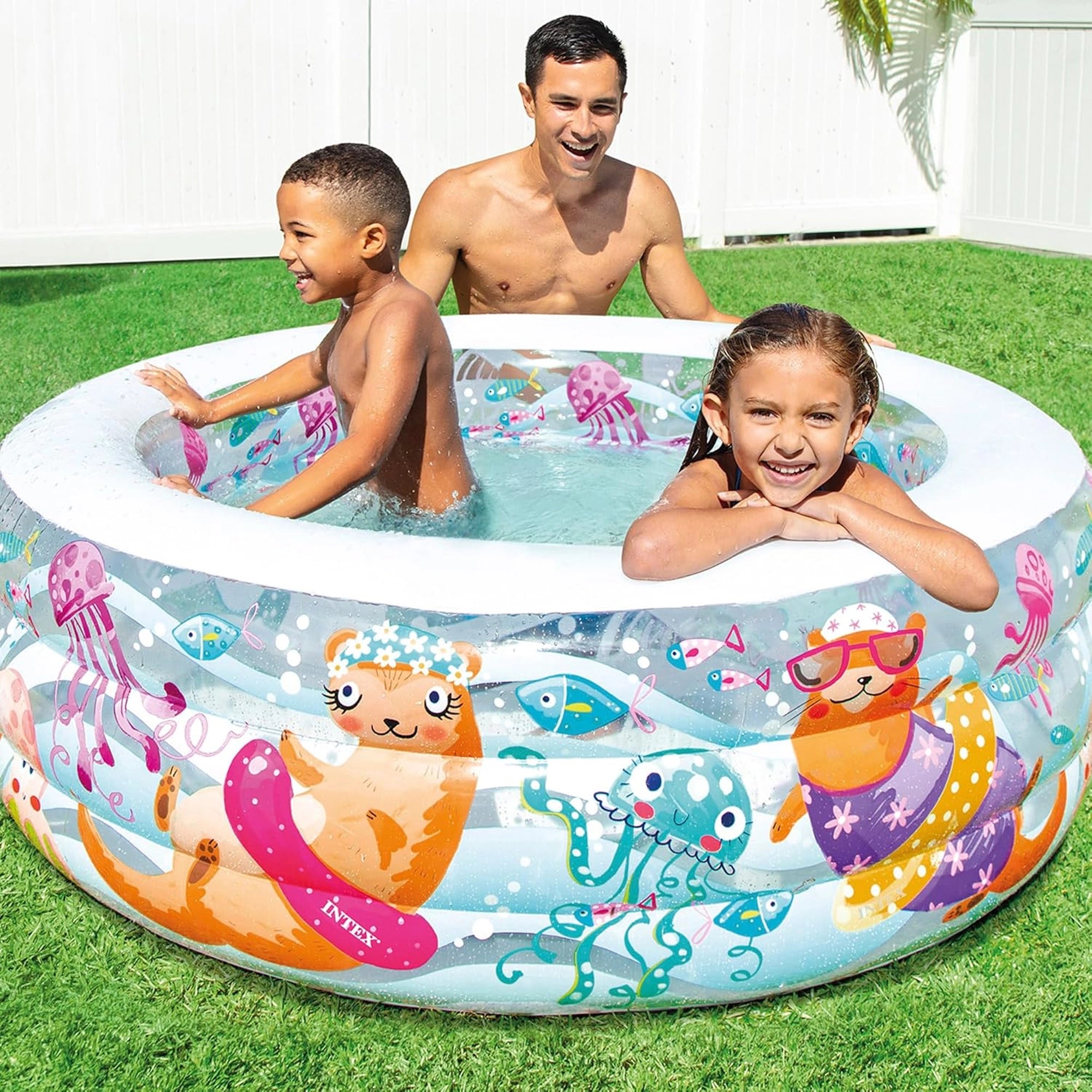 Intex 60″ x 22″ Little Otter Inflatable Kiddie Pool