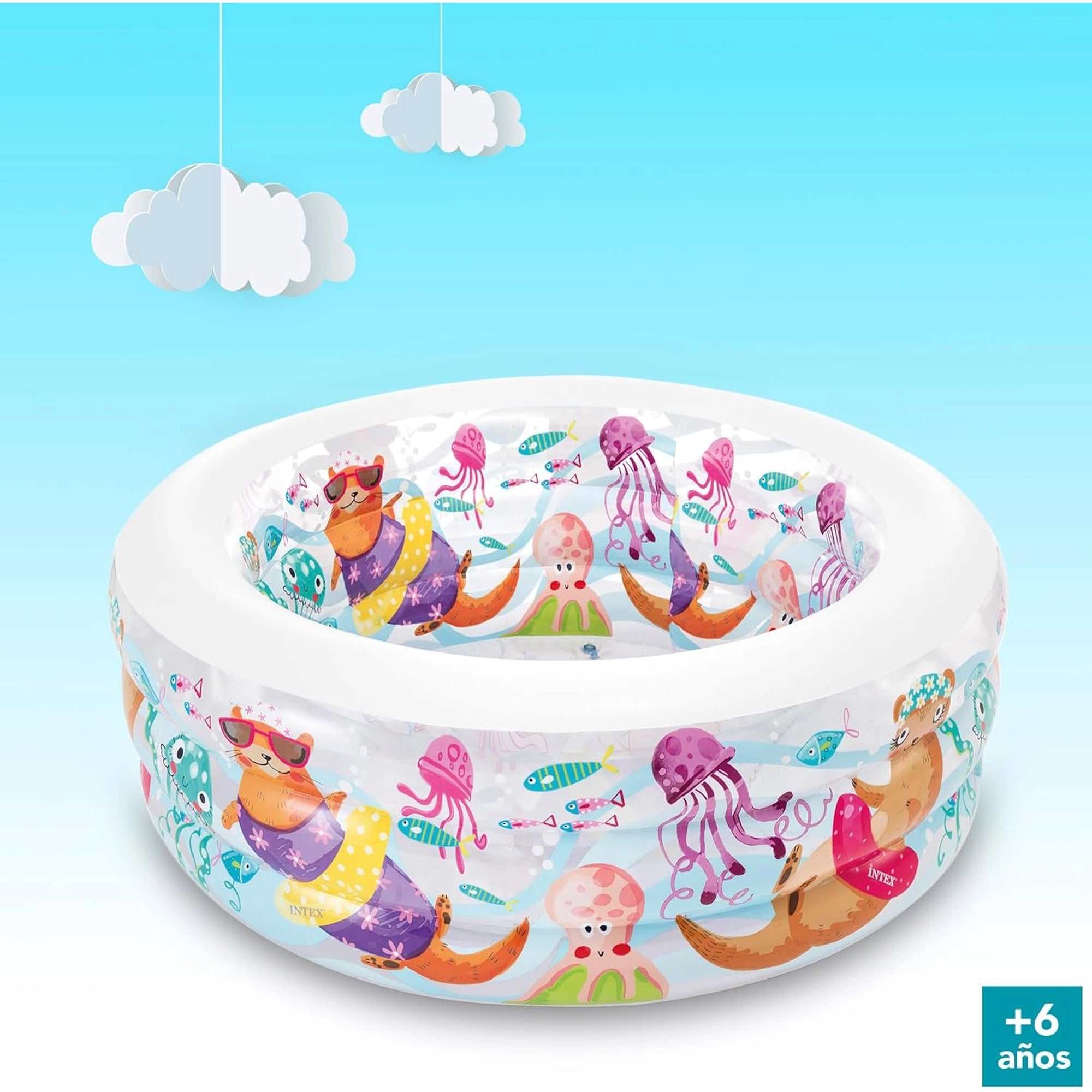 Intex 60″ x 22″ Little Otter Inflatable Kiddie Pool