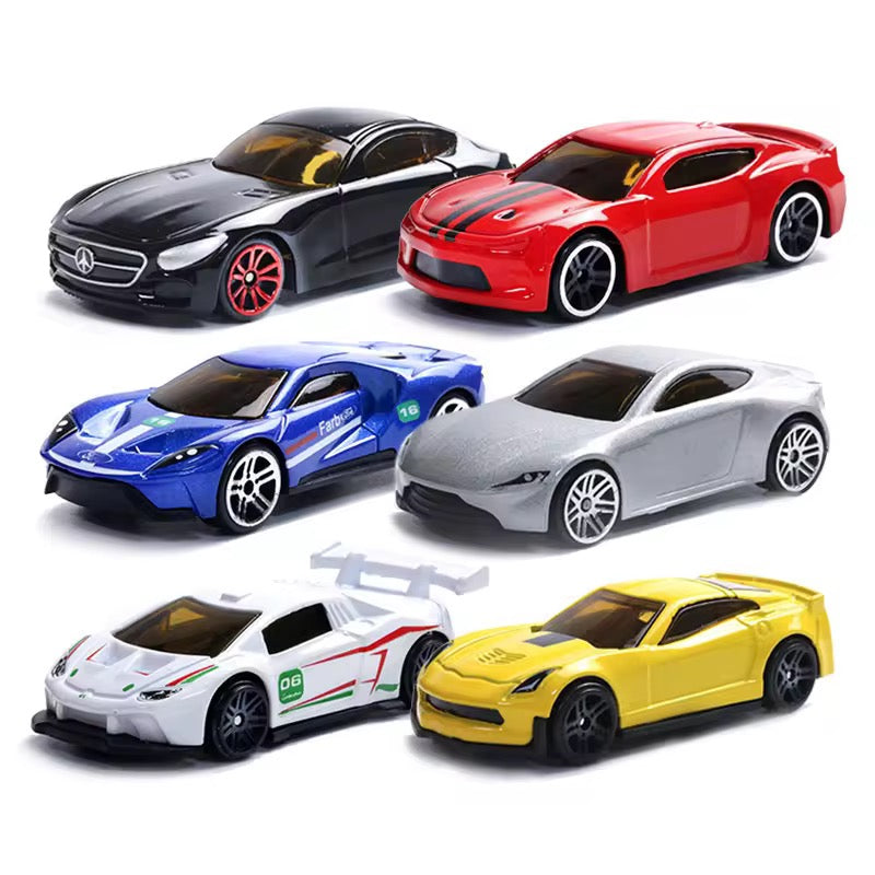 Pack of 6 Mini Metal cars - Die cast car Model