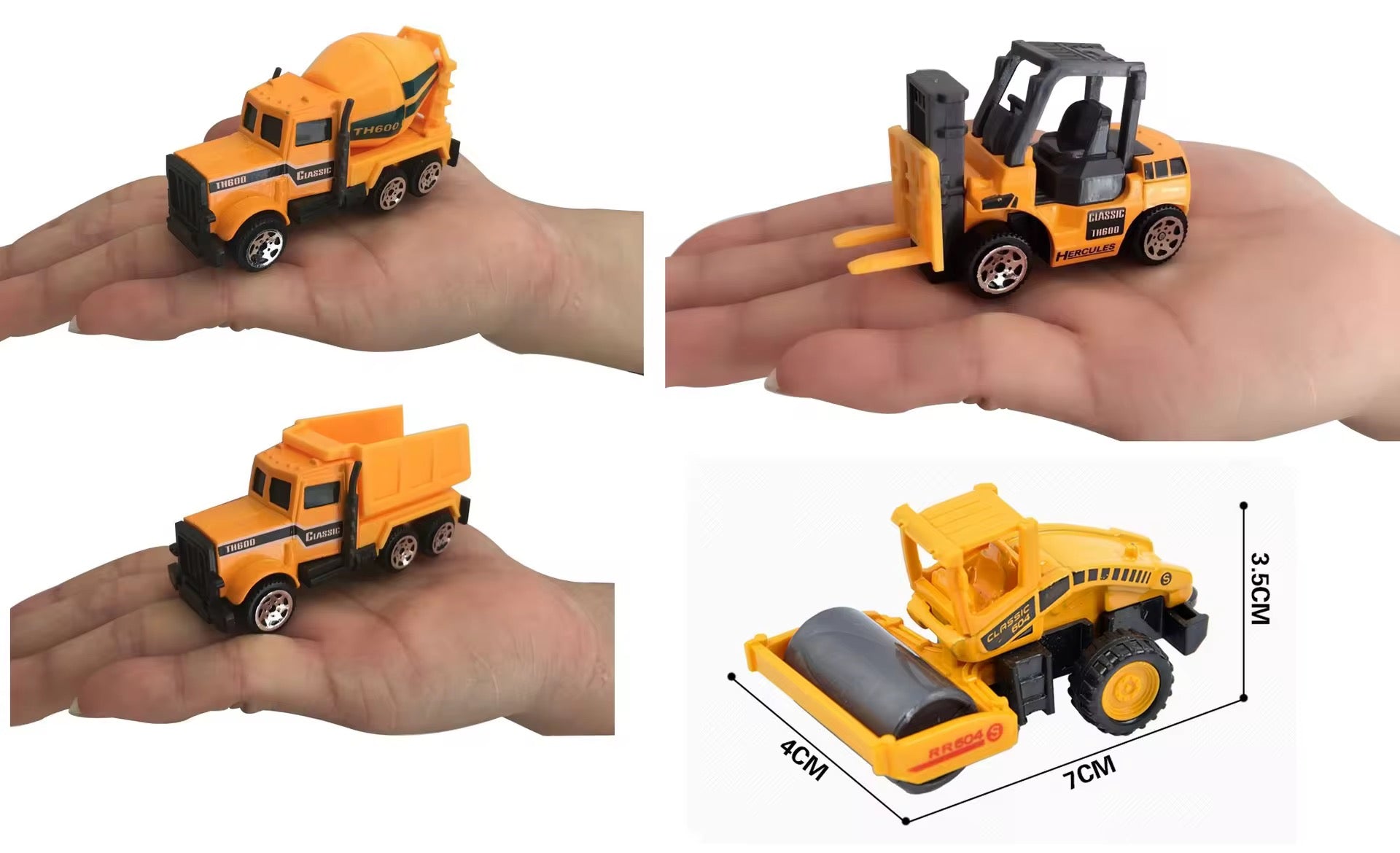 pack of 4 & 6 mini metal cars - Die cast Model