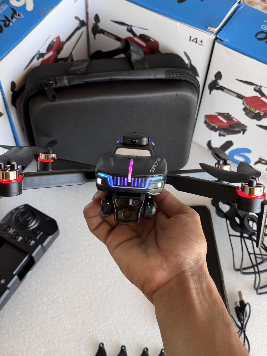 J6 Pro Drone with 720P HD camera and brushless motors