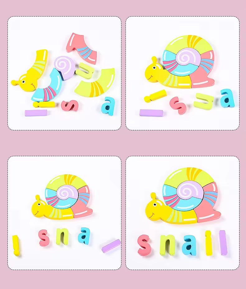 2 in 1 puzzle board for kids – Fun &amp; Educational Learning Toy