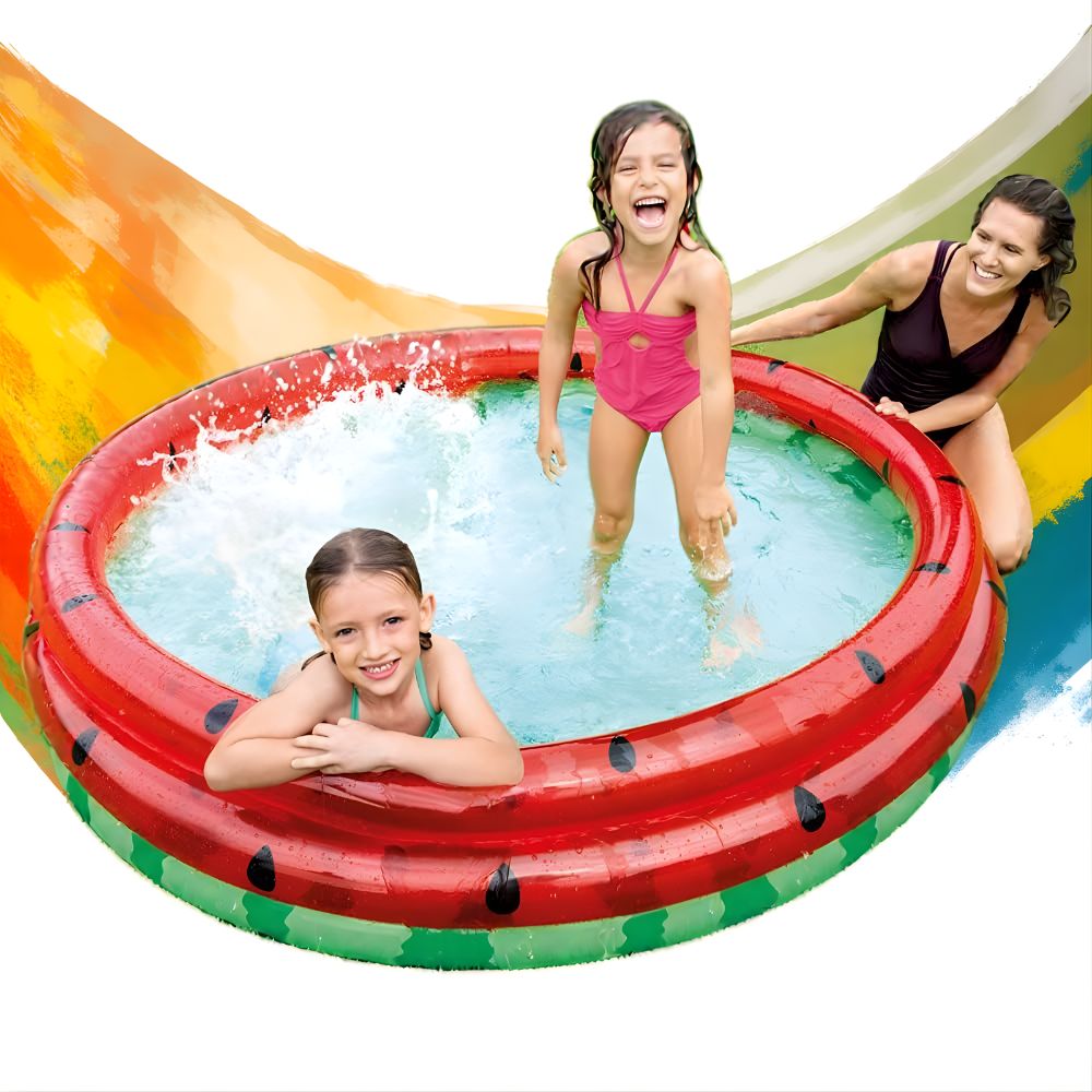 Refreshing Intex Watermelon Pool for Kids – 66″ x 15″