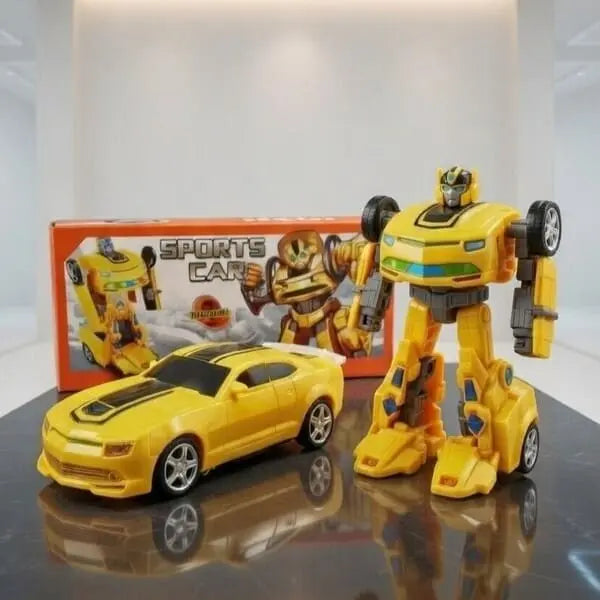 Deformation Robot Car With Music &amp; Lights