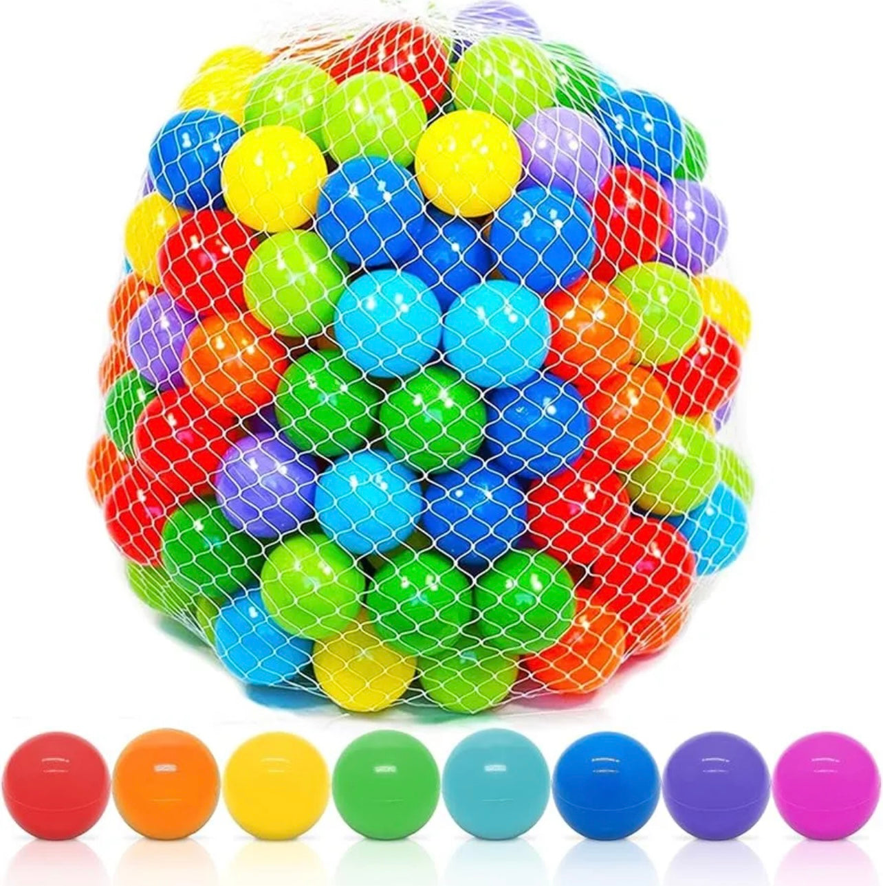 Colourful plastic balls– Fun Play Balls for Kids