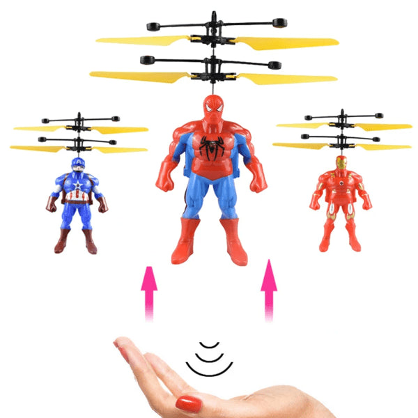 Hand Induction Flying Superhero ( Avengers Characters )