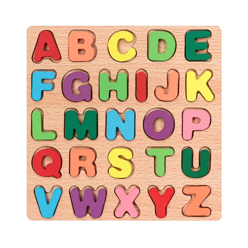 Wooden Alphabets for Kids | Capital ABC | Learning Set