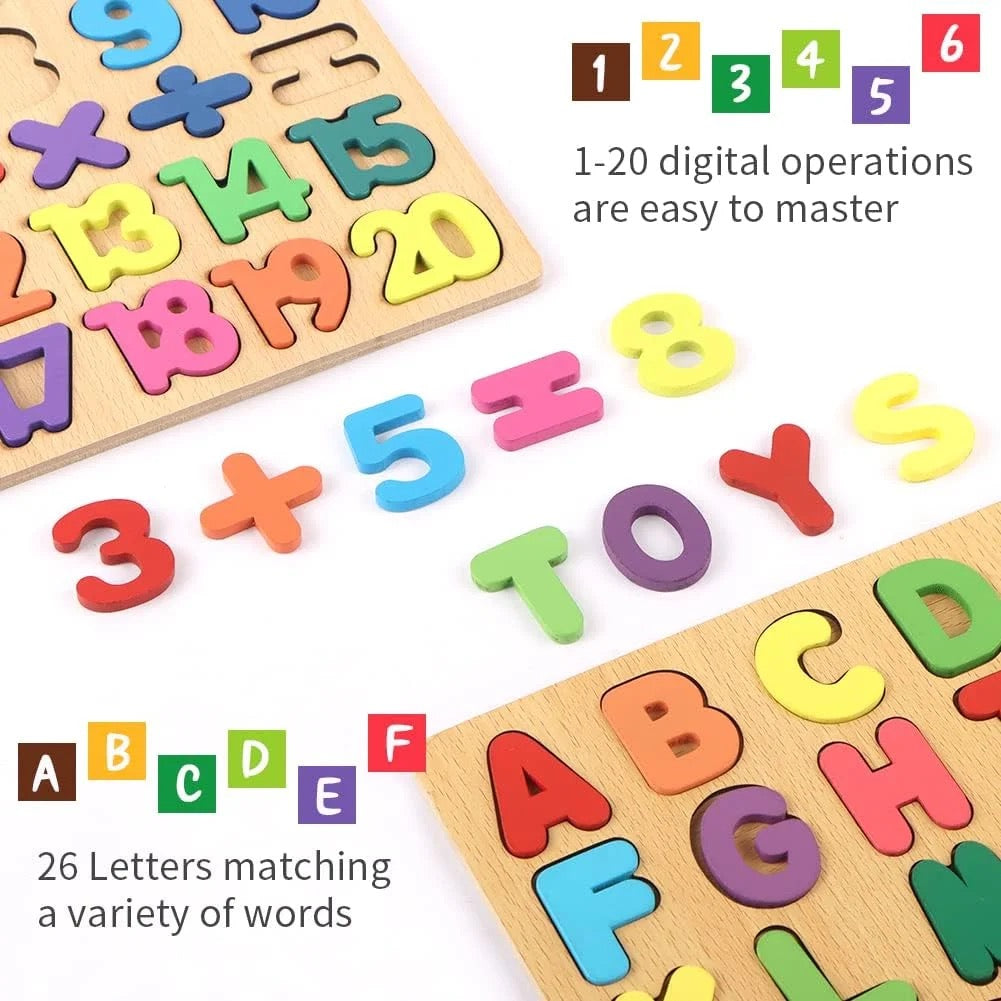 Wooden Alphabets for Kids | Capital ABC | Learning Set