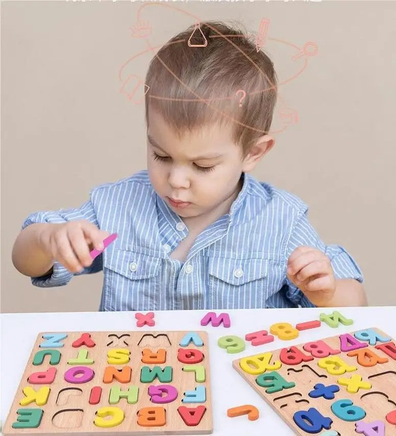 Wooden Alphabets for Kids – Small abc Learning Set