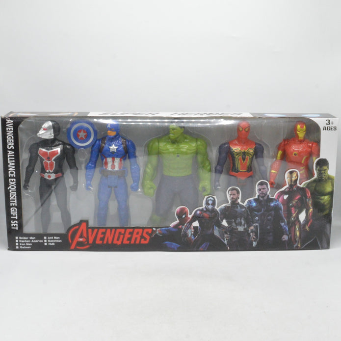 Avenger Super Hero Action Figure Toy Set | 5 Pcs Action Figures